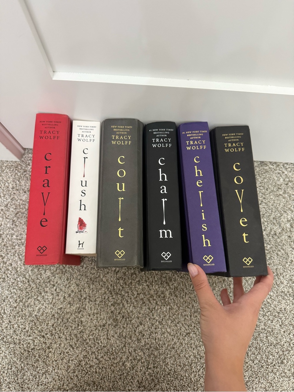 Crave Series by Tracy Wolff Full 6 Book Set (great if you love ACOTAR Series!)
